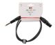 CABLE EK AUDIO PARA MICRÓFONO JACK - XLR HEMBRA 3 M