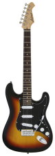 GUITARRA ELÉCTRICA ARIA TIPO STRATOCASTER SOMBREADA