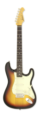 GUITARRA ELÉCTRICA ARIA STG-62 SOMBREADA