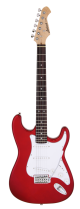 GUITARRA ARIA STRATOCASTER STG-MINI ROJA STGMINIRD