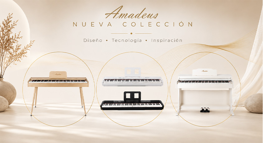 Novedad. Nueva colección de pianos Amadeus